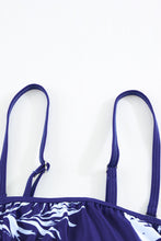 Load image into Gallery viewer, Floral Pattern Strapless Tankini Set