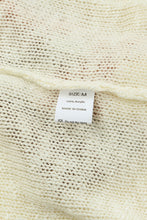 Load image into Gallery viewer, Beige Chevron Striped Drop Shoulder Sweater