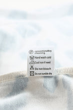 Load image into Gallery viewer, Print Color Block Pocketed Drawstring Hoodie