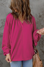 Load image into Gallery viewer, Split V Neck Dolman Top