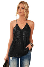 Load image into Gallery viewer, Sequin Racerback Tank