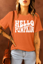 Load image into Gallery viewer, Hello Pumpkin Short Sleeve Tee