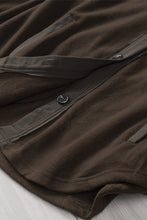 Load image into Gallery viewer, Turn Down Collar Buttoned Shirt Jacket