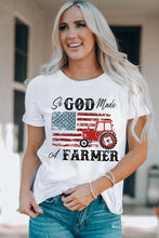 Load image into Gallery viewer, So GOD Made A FARMER Graphic Tee