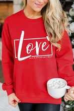 Load image into Gallery viewer, Valentine's Day Love Graphic Sweatshirt