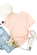 Load image into Gallery viewer, Solid Color Crew Neck Tee