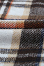 Load image into Gallery viewer, Geometric Plaid Print Pocketed Shacket