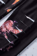 Load image into Gallery viewer, Multicolor Tie Dye Hollow Out Fitness Activewear Leggings