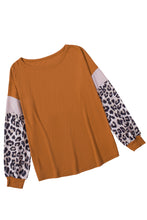 Load image into Gallery viewer, Sequin Patchwork Long Sleeve Top