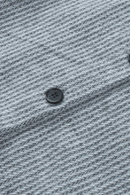 Load image into Gallery viewer, Textured Button Down Shirt Jacket with Pockets