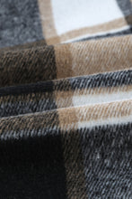 Load image into Gallery viewer, Plaid Print Buttoned Shirt Jacket