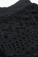 Load image into Gallery viewer, Lace Shorts Attached Swim Bottom