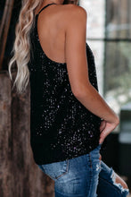 Load image into Gallery viewer, Sequin Racerback Tank