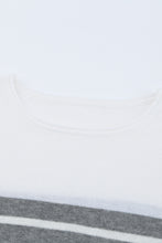 Load image into Gallery viewer, Striped Colorblock Sweater