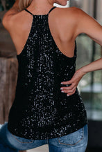 Load image into Gallery viewer, Sequin Racerback Tank