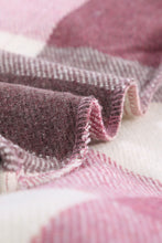 Load image into Gallery viewer, Plaid Color Block Buttoned Long Sleeve Jacket with Pocket