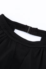 Load image into Gallery viewer, High Neck Plunge Mesh Ruched Tankini Swimwear