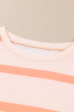 Load image into Gallery viewer, Stripe Striped Drop Shoulder Pullover Sweatshirt