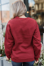 Load image into Gallery viewer, Christmas Santa Baby Print Pullover Sweatshirt