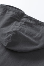 Load image into Gallery viewer, Zipped Front Stitching Hooded Sweatshirt