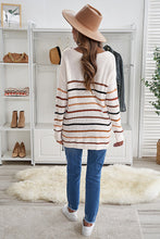 Load image into Gallery viewer, Multicolor Striped Knit Sweater