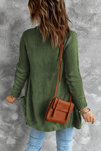 Load image into Gallery viewer, Front Pocket and Buttons Closure Cardigan