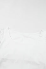 Load image into Gallery viewer, Lace Sleeves Square Neck Bodysuit