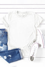 Load image into Gallery viewer, Solid Color Crew Neck Tee