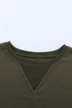 Load image into Gallery viewer, Drop Shoulder Cropped Sweatshirt