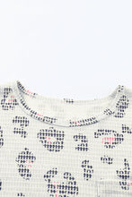 Load image into Gallery viewer, Waffle Knit Short Sleeve Top