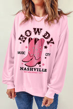 Load image into Gallery viewer, HOWDY NASHVILLE Vintage Western Graphic Sweatshirt