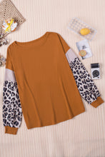 Load image into Gallery viewer, Sequin Patchwork Long Sleeve Top