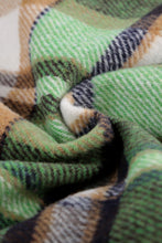 Load image into Gallery viewer, Geometric Plaid Print Pocketed Shacket