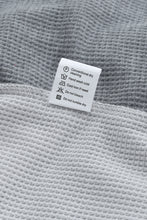 Load image into Gallery viewer, Wild Leopard Contrast Sleeve Colorblock Waffle Knit Top