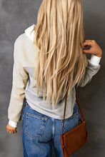 Load image into Gallery viewer, Contrast Trim Colorblock Knit Shirt