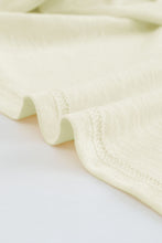 Load image into Gallery viewer, Beige Solid Color Open-Front Buttons Cardigan