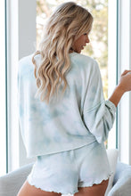 Load image into Gallery viewer, Tie Dye Knit Pajamas Set