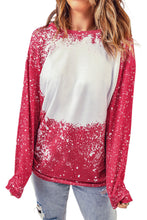 Load image into Gallery viewer, Tie-dyed Crew Neck Pullover Sweatshirt