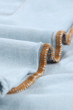 Load image into Gallery viewer, Contrast Leopard Denim Jacket