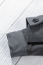 Load image into Gallery viewer, Turn Down Collar Buttoned Shirt Jacket