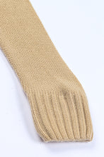 Load image into Gallery viewer, Beige Front Pockets Buttons Textured Cardigan