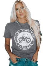 Load image into Gallery viewer, SUPPORT YOUR LOCALFARMERS Graphic Tee