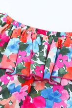 Load image into Gallery viewer, Floral Print Ruffled Off Shoulder Blouse