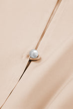 Load image into Gallery viewer, Khaki Sequin Patchwork Drawstring High Waist Romper