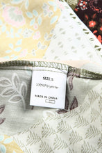 Load image into Gallery viewer, Square Neck Mixed Print Blouse