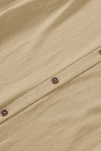 Load image into Gallery viewer, Solid Color Open-Front Buttons Cardigan