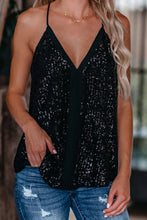 Load image into Gallery viewer, Sequin Racerback Tank