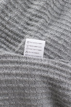 Load image into Gallery viewer, Black/Pink/Gray/Khaki/Apricot Wrap V Neck Waffle Sweater