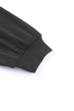 Load image into Gallery viewer, Buttoned High and Low Hem Hoodie