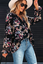 Load image into Gallery viewer, Wildflower Print Chiffon Blouse